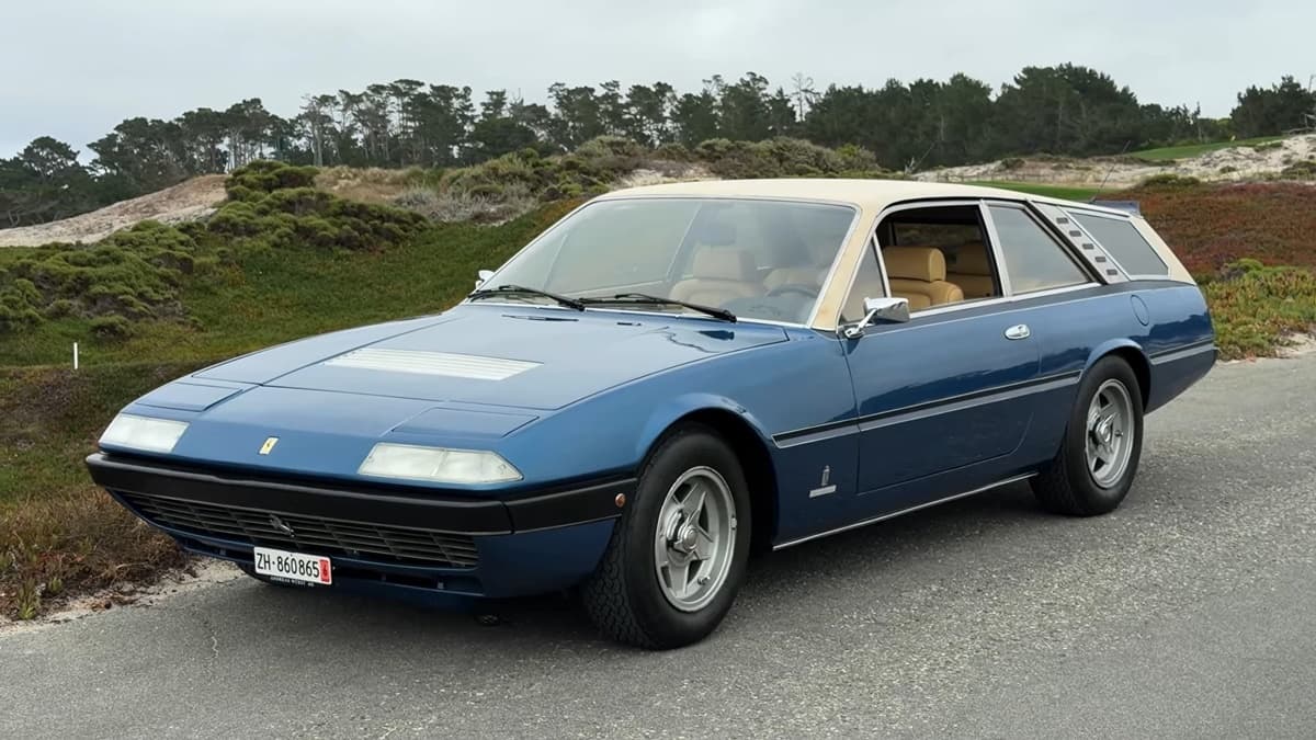 Η μοναδική Ferrari 365 GT4 2+2 που έγινε station wagon και απέκτησε τηλεόραση